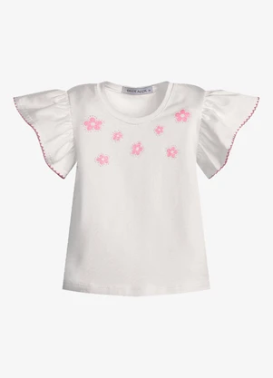 Trick Nick - Conjunto Feminino Blusa com Shorts Bege - TRICK NICK