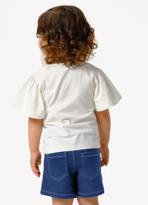 Trick Nick - Conjunto Feminino Blusa com Shorts Bege - TRICK NICK