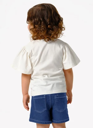 Trick Nick - Conjunto Feminino Blusa com Shorts Bege - TRICK NICK