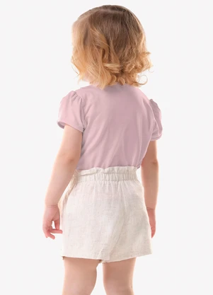Trick Nick - Conjunto Feminino Blusa com Shorts Rosa - TRICK NICK