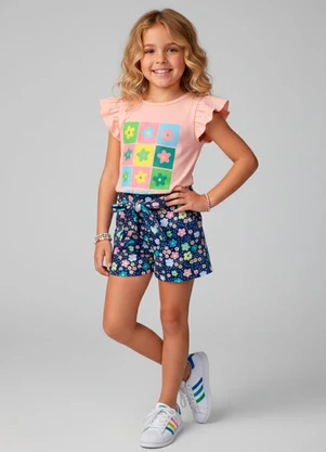 Laluna - Conjunto Feminino Find Your Magic Pêssego - LALUNA