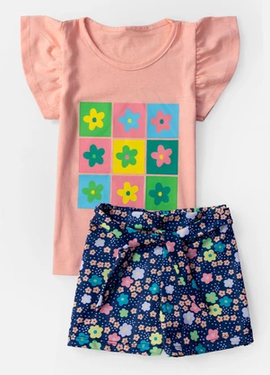 Laluna - Conjunto Feminino Find Your Magic Pêssego - LALUNA