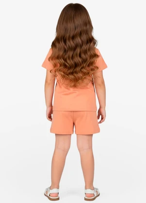 Select - Conjunto Feminino Infantil Seletc Marrom - SELECT