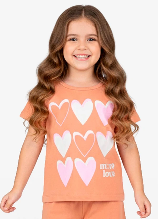 Select - Conjunto Feminino Infantil Seletc Marrom 3