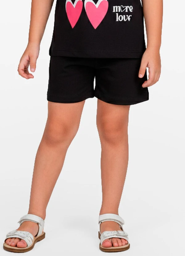 Select - Conjunto Feminino Infantil Seletc Preto 4