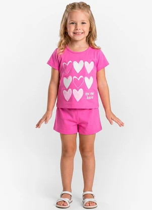 Select - Conjunto Feminino Infantil Seletc Rosa - SELECT