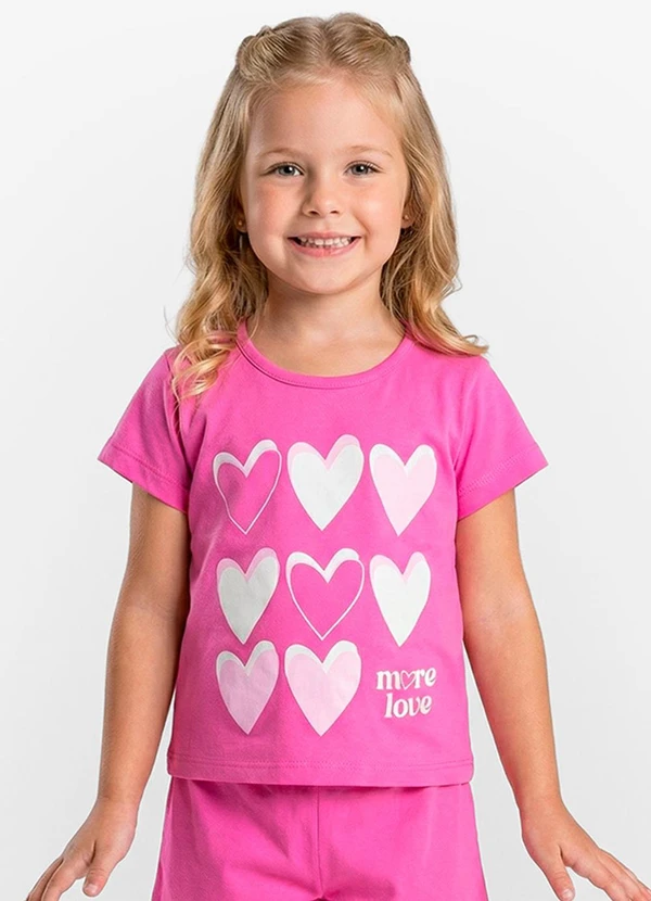 Select - Conjunto Feminino Infantil Seletc Rosa 3