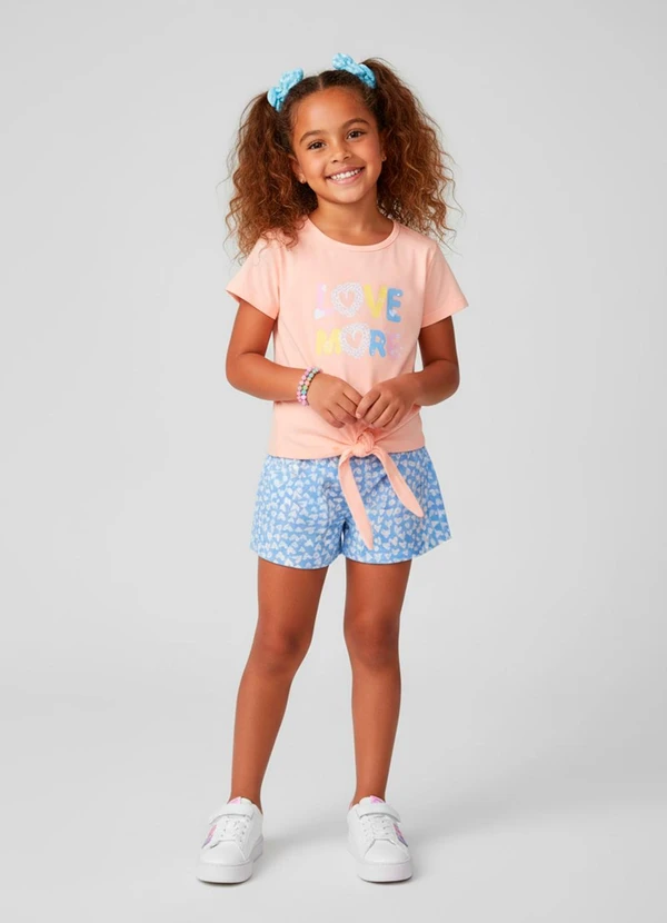 Laluna - Conjunto Feminino Love More Coral