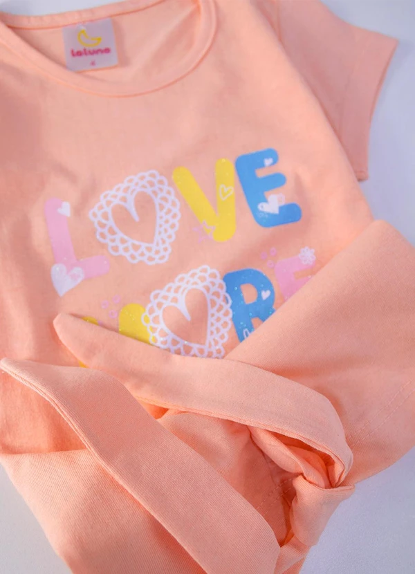 Laluna - Conjunto Feminino Love More Coral 5