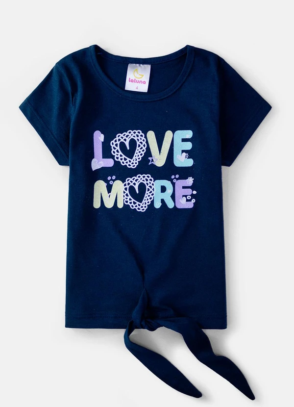 Laluna - Conjunto Feminino Love More Marinho 4