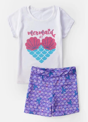Laluna - Conjunto Feminino Mermaid At Creme - LALUNA