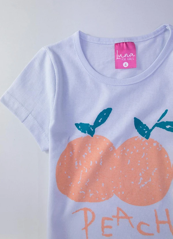 Laluna - Conjunto Feminino Peach Branco 5