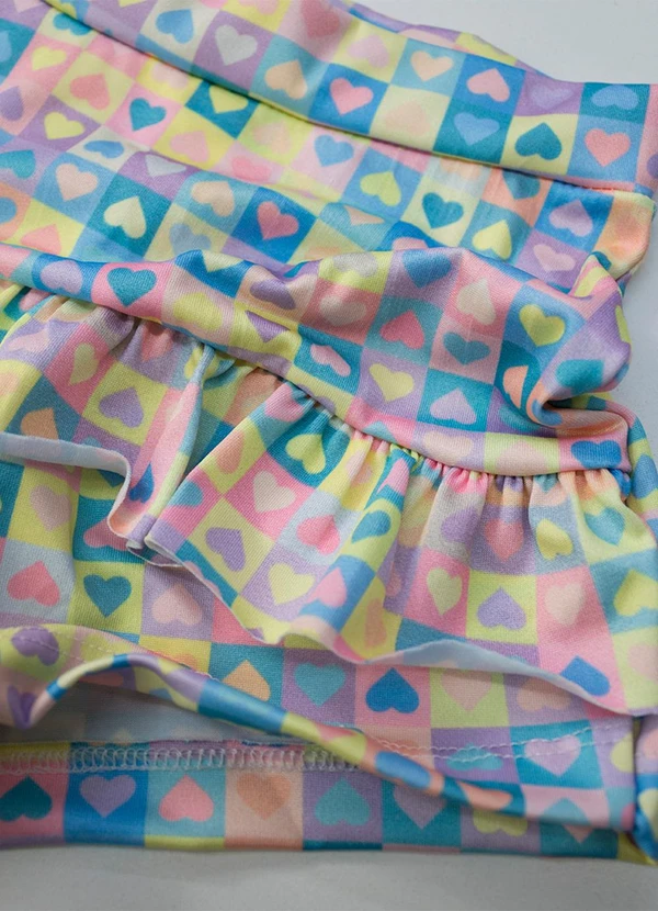 Laluna - Conjunto Feminino Rainbows Amarelo 6