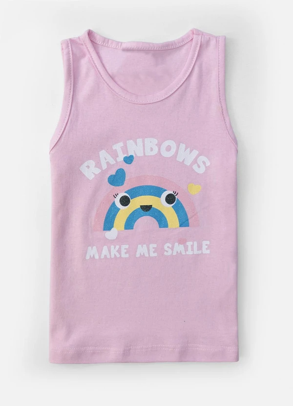 Laluna - Conjunto Feminino Rainbows Rosa 4