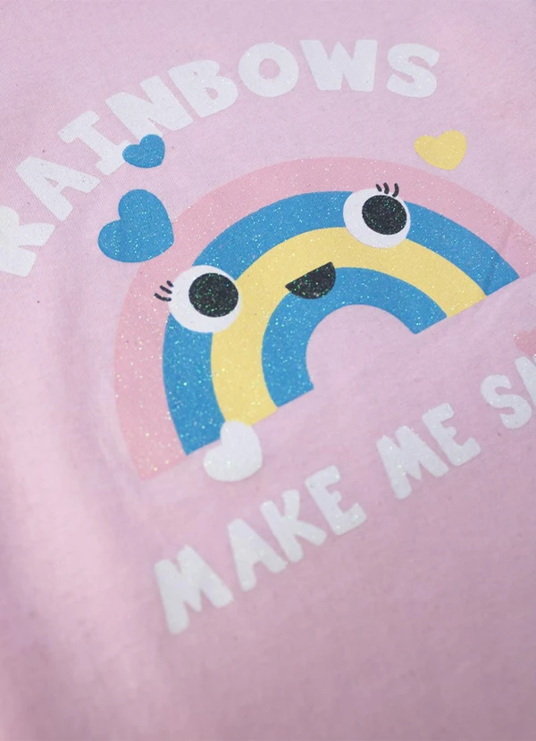 Laluna - Conjunto Feminino Rainbows Rosa 6