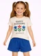 Select - Conjunto Feminino Short e Blusa Estampada Bege - variação: Bege