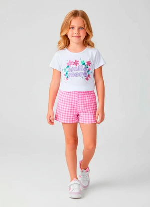 Laluna - Conjunto Feminino Smile More Branco - LALUNA