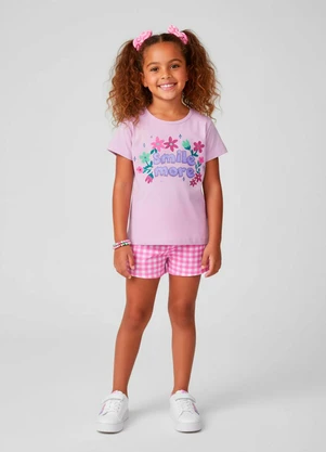 Laluna - Conjunto Feminino Smile More Rosa - LALUNA