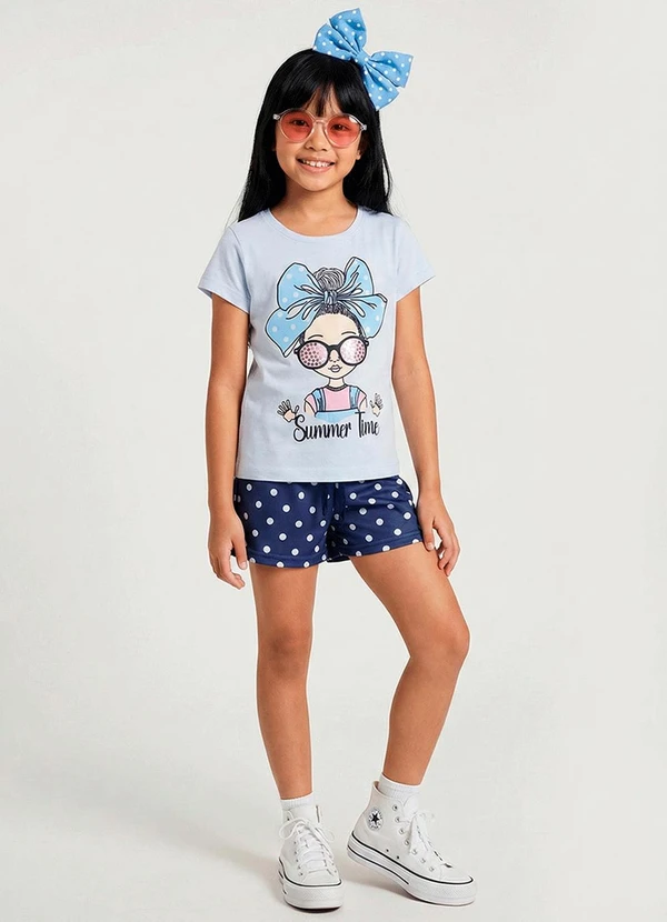 Laluna - Conjunto Feminino Summer Time Branco