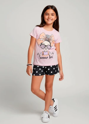 Laluna - Conjunto Feminino Summer Time Rosa - LALUNA