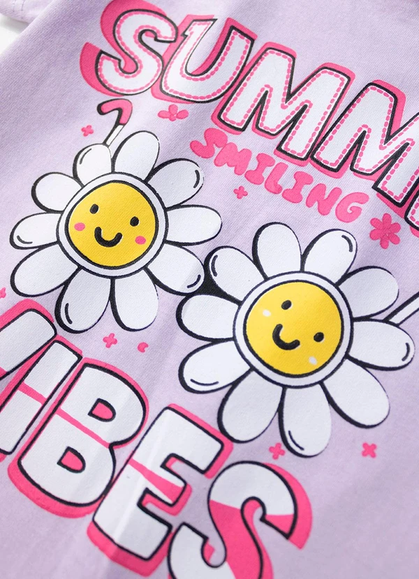 Laluna - Conjunto Feminino Summer Vibes Lilás 5