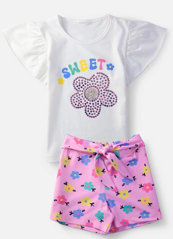 Laluna - Conjunto Feminino Sweet Creme 2