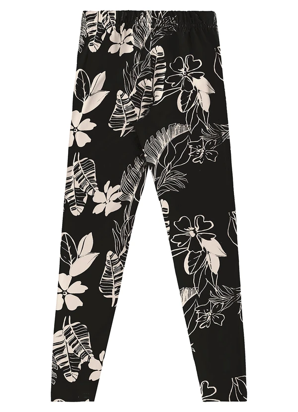 Bee Loop - Conjunto Floral Blusa Legging Bege 6