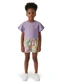 Malwee Kids - Conjunto Floral com Bordado Azul Pastel - variação: Lavanda