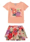 Malwee Kids - Conjunto Flowers Joy Coral - variação: Coral
