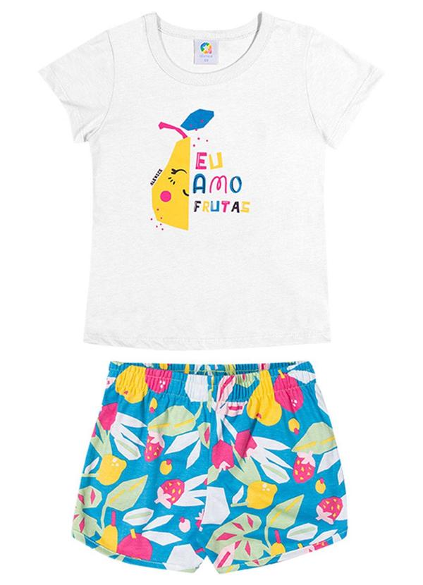 Alenice - Conjunto Frutas da Estação Menina Branco