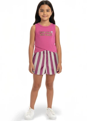 Malwee Kids - Conjunto Good Times Are Coming Rosa - MALWEE KIDS