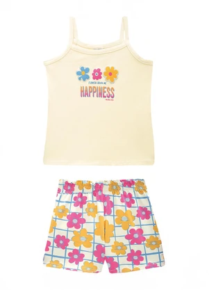 Malwee Kids - Conjunto Hapiness Off White - MALWEE KIDS