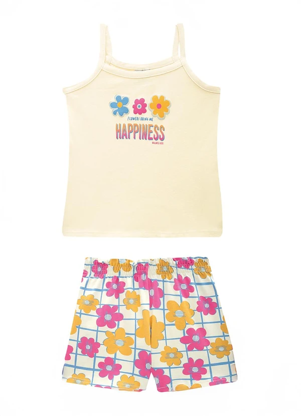 Malwee Kids - Conjunto Hapiness Off White