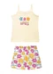 Malwee Kids - Conjunto Hapiness Coral - variação: Off White