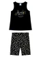 Malwee Kids - Conjunto Spring Vibes Rosa - variação: Preto