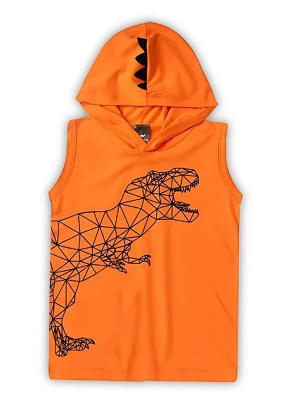 Rosa Azul - Conjunto Inf Menino Regata Dinossauro Laranja 2