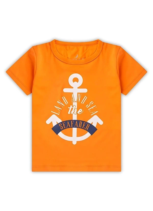 Rosa Azul - Conjunto Inf Menino Seafarer Kangulu Laranja 3