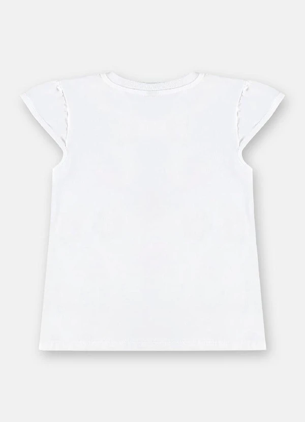 Up Baby - Conjunto Infantil Algodão Florido Branco 4