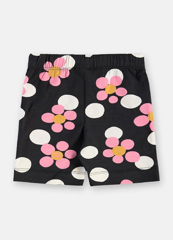 Up Baby - Conjunto Infantil Algodão Florido Branco 6