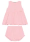 Trick Nick - Conjunto Infantil Bata com Calcinha Rosa - variação: Rosa