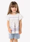 Trick Nick - Conjunto Infantil Bata com Short Bege - variação: Bege