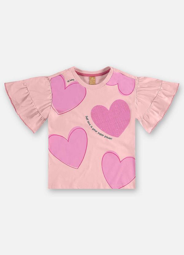 Up Baby - Conjunto Infantil Bata e Ciclista Rosa 3