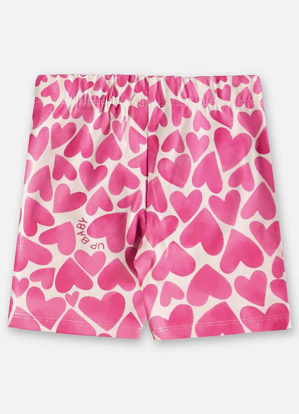 Up Baby - Conjunto Infantil Bata e Ciclista Rosa 7