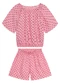 Duduka - Conjunto Infantil Bata e Shorts Rosa - variação: Rosa