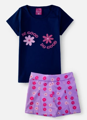 Laluna - Conjunto Infantil Be Good Marinho - LALUNA