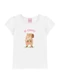 Duduka - Conjunto Infantil Blusa Be Cappy e Short  Bege - variação: Branco