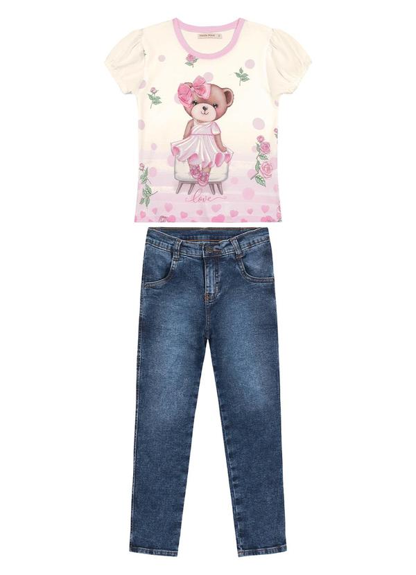 Trick Nick - Conjunto Infantil Blusa com Calça Bege 3