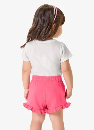Rovi Kids - Conjunto Infantil Blusa com Ciclista Bege - ROVI KIDS