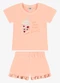 Rovi Kids - Conjunto Infantil Blusa com Ciclista Rosa - variação: Rosa