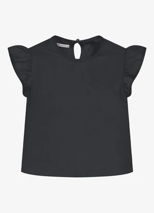 Trick Nick - Conjunto Infantil Blusa com Pantacourt Preto - TRICK NICK